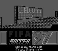 une photo d'Ã©cran de Fifa 97 sur Nintendo Game Boy